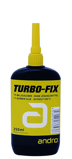 Andro Turbo Fix 250ml Table Tennis Rubber Glue without VOC