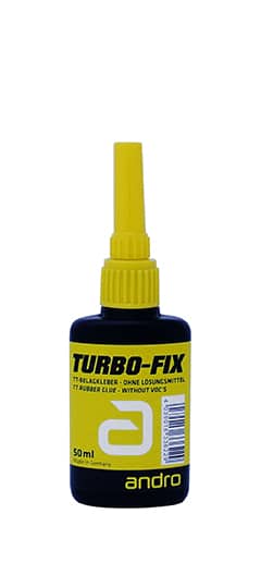 Andro Turbo Fix 50ml Table Tennis Rubber Glue without VOC