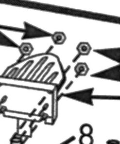 Alternative view of Newgy Spare Part 2000-104A, CT Support Plate, Front