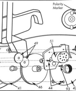 Alternative view of Newgy Spare Part 2000-149A, Ball Feed Main Gear