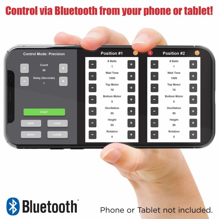 Newgy Robo-Pong 3050XL - Topspin, Backspin, No Spin. Control via Bluetooth enabled Smart Phone - Image 7