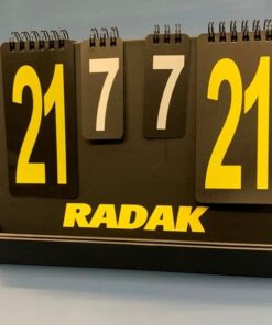 Alternative view of Radak Mini Score Board, Scorer/Flipper