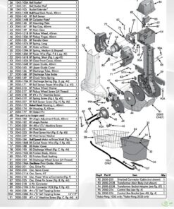 Alternative view of Newgy Spare Part 2050-317 BF Pickup Wheel Screw