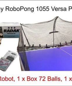 Newgy Robo-Pong 1055 with Versa Net and 72, 3 star 40+ Balls