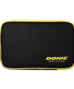 Donic Single bat Wallet Simplex - Blk/Yellow