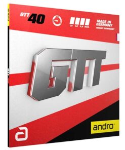 Andro GTT 40 Table Tennis Rubber Made in Germany, Tensor