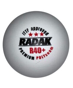 Alternative view of Radak Polyseam R40+ 3 Star Table Tennis Balls Box 72 ITTF Approved