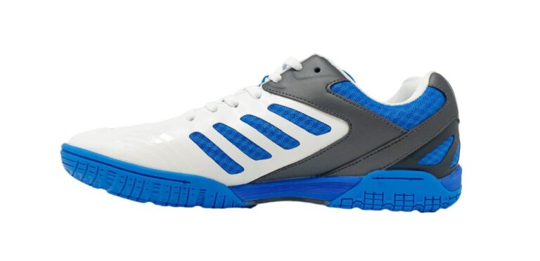 Andro Cross Step 2, Table Tennis Shoes - Blue/Black/White - Image 4