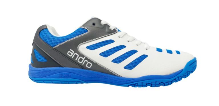 Andro Cross Step 2, Table Tennis Shoes - Blue/Black/White