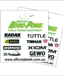 Radak Clear Sticky Rubber protector sheet - Pair