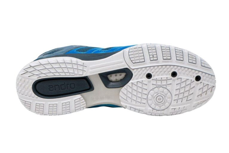 Andro Shuffle Step 2, Table Tennis Shoes - DK Blue/Blue - Image 2