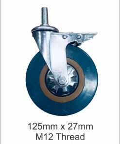 Spare Wheel 125mm Braked