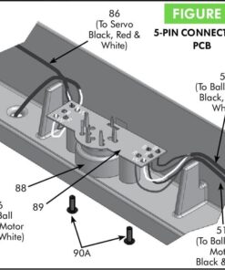 Newgy Spare Part 2050-210A, Osc Wire w/Connector