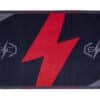andro Towel Energy Cell, Black/Red 50cm x 100cm