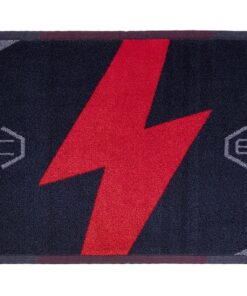 andro Towel Energy Cell, Black/Red 50cm x 100cm