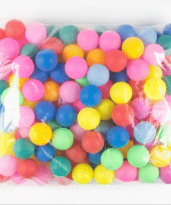 Radak Color Plastic Ball, ABS, Bag of 12