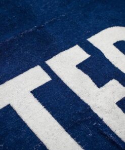 Alternative view of Butterfly Towel Sign, Navy/White 50cm x 100cm
