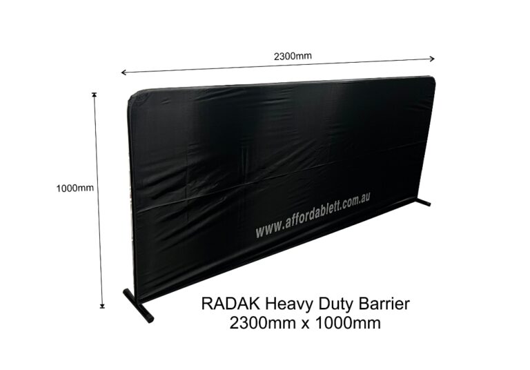 Radak Heavy Duty Court Surrounds / Barriers 2.3m x 1 metre tall - Heavy Duty