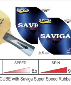 Radak Super Starter Combo with Dawei Saviga Super Speed Rubbers