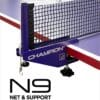 Champion N9, ITTF Approved Net and Post Set