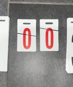 Replacement Flipper Numbers - Suits Donic and other 2 Clip System
