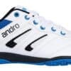Andro Shuffle Step 2, Table Tennis Shoes - White/Black/Blue