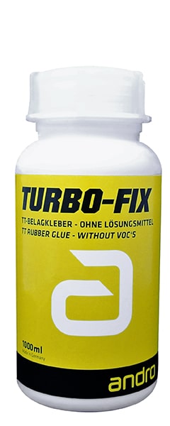Andro Turbo Fix 1000ml Table Tennis Rubber Glue without VOC