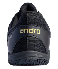 Alternative view of Andro Cross Step PRO Table Tennis Shoes - Black/Gold