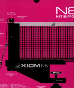 Alternative view of Xiom N8, ITTF Approved Net and Post Set