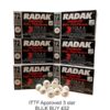 Radak Polyseam R40+ 3 star Table Tennis Balls Bulk 432 ITTF Approved